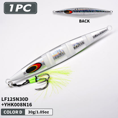 PROBEROS LF125 Saltwater Slow Jigging Lure 30g-250g Vertical Lead Jig