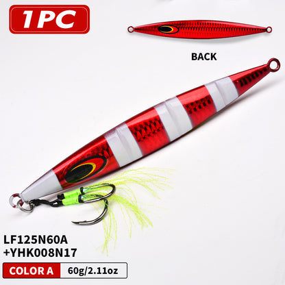 PROBEROS LF125 Saltwater Slow Jigging Lure 30g-250g Vertical Lead Jig
