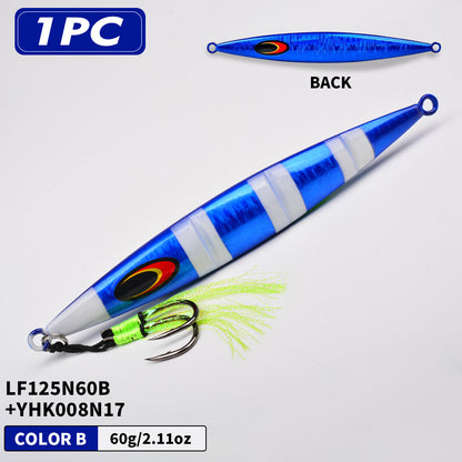 PROBEROS LF125 Saltwater Slow Jigging Lure 30g-250g Vertical Lead Jig