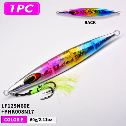 PROBEROS LF125 Saltwater Slow Jigging Lure 30g-250g Vertical Lead Jig