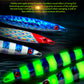PROBEROS 5PCS 70g 90g Laserové světlé hluboké mořské kovové Jig Rybaření Jigbait Lžíce Návnady Jig Lure Rychlé potápění Rybářské Tackle