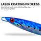 PROBEROS 5PCS 70g 90g Laserové světlé hluboké mořské kovové Jig Rybaření Jigbait Lžíce Návnady Jig Lure Rychlé potápění Rybářské Tackle