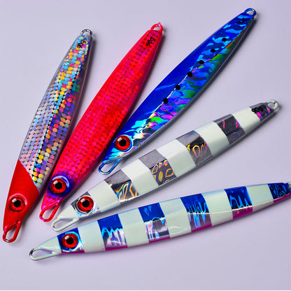 PROBEROS LF129 Lead Slow Jiging Lure 3D Eye 70g-90g Saltwater Fishing Bait
