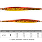 PROBEROS 5PCS Drag Metal Jig Spoon 80g-100g-120g Trolling Jigging Fish Sea Bass Hard Bait Fast Sinking Fishing Lure WobblerLure