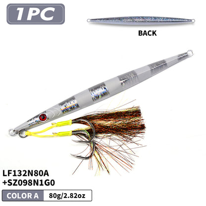PROBEROS LF132 Slow Jigging Lure 60g-400g Saltwater Vertical Jig for Offshore Big Game Fishing