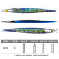 PROBEROS NEW 5PCS 180g 200g 230g 250g 280g Deep SeaMetal Jia Fishing Jigbait Spoon Baits Jig LurePencil Fast Sinking Fishing Tackle