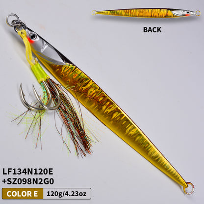 PROBEROS NEW 5PCS 180g 200g 230g 250g 280g 심해 금속 좋은 낚시 갈고리 미끼 국자 미끼 갈고리 미끼 울타리 빠른 가라앉는 낚시 도구