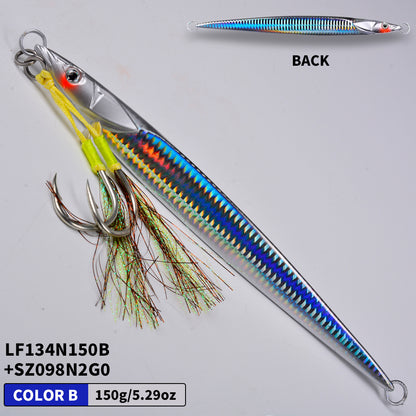 PROBEROS NEW 5PCS 180g 200g 230g 250g 280g 심해 금속 좋은 낚시 갈고리 미끼 국자 미끼 갈고리 미끼 울타리 빠른 가라앉는 낚시 도구