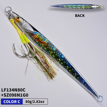 PROBEROS NEW 5PCS 180g 200g 230g 250g 280g 심해 금속 좋은 낚시 갈고리 미끼 국자 미끼 갈고리 미끼 울타리 빠른 가라앉는 낚시 도구