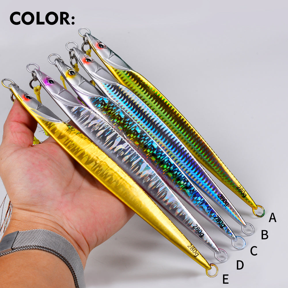 جديد 5pcs 180 جرام 200 جرام 230 جرام 250 جرام 280 جرام المعادن في أعماق البحار أفضل الصيد هوك الطعم مغرفة الطعم الطعم السياج السريع بالوعة معالجة الصيد