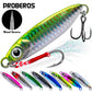 PROBEROS 8pcs Metal Jig Shore Casting Jigging Lure Shore Casting Saltwater Fishing Lure Bait Artificial Bait - Proberos