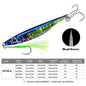 Proberos 5pcs fast sinking jigging fishing lures 10g-40g metal bait remote distance cast emulation artificial fishing baits