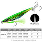 Proberos 5pcs fast sinking jigging fishing lures 10g-40g metal bait remote distance cast emulation artificial fishing baits