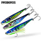 Proberos 5pcs fast sinking jigging fishing lures 10g-40g metal bait remote distance cast emulation artificial fishing baits - Proberos