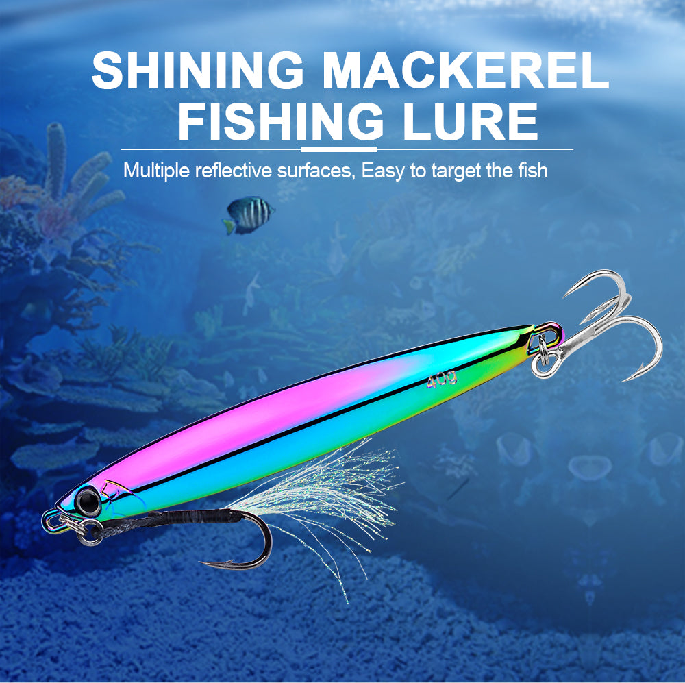 PROBEROS  Lead Slow Jigging Lure Seawater Jigging Lure Boat Fishing Bait 10g 15g 20g 30g 40g 60g 80g