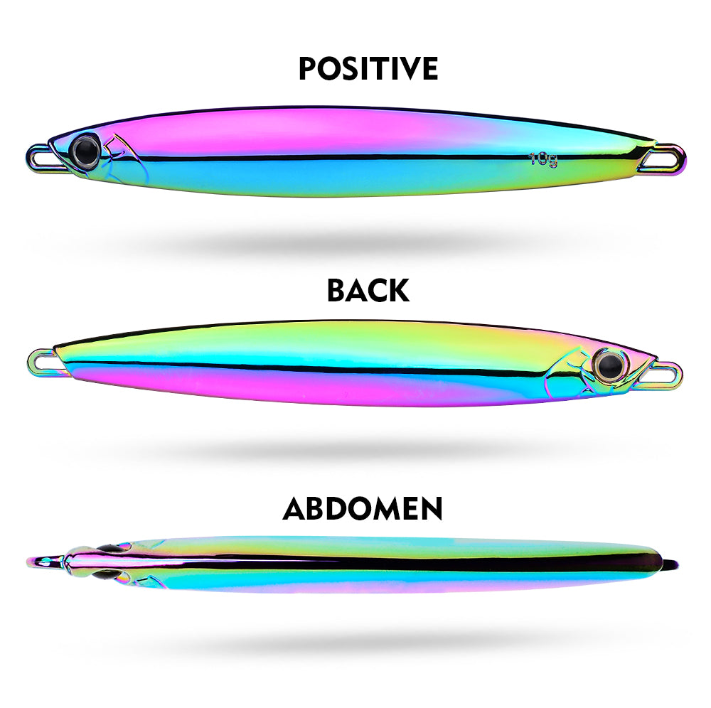 PROBEROS  Lead Slow Jigging Lure Seawater Jigging Lure Boat Fishing Bait 10g 15g 20g 30g 40g 60g 80g