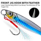 PROBEROS Metal Jig Fishing Lure Cast 3D Laser Wobbler Pike Spoon Carp Hook Swimbait Spinner Sea Tackle Kit Pesca Artificial Bait