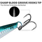 PROBEROS Metal Jig Fishing Lure Cast 3D Laser Wobbler Pike Spoon Carp Hook Swimbait Spinner Sea Tackle Kit Pesca Artificial Bait