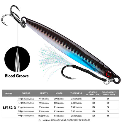 PROBEROS 5PCS Kovová Jig Rybářská návnada Pesca Umělá návnada Cast 3D Laser Wobbler Štiková lžíce Kaprový hák Plavky Spinner Sea Tackle Kit