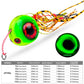 PROBEROS 5PC Pesca Artificial Bait Metal Jig Fishing Lure Swimbait Spinner Sea Tackle Kit Cast 3D Laser Wobbler Pike Spoon Carp Hook - Proberos