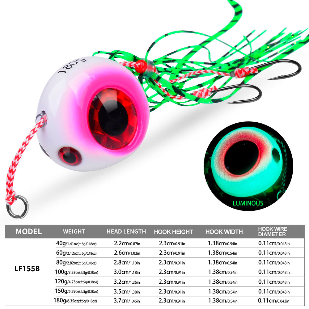 PROBEROS 5 件套 Pesca 人工鱼饵金属夹具鱼饵旋转式海钓套装 3D 激光摆动器梭子鱼勺形鲤鱼钩