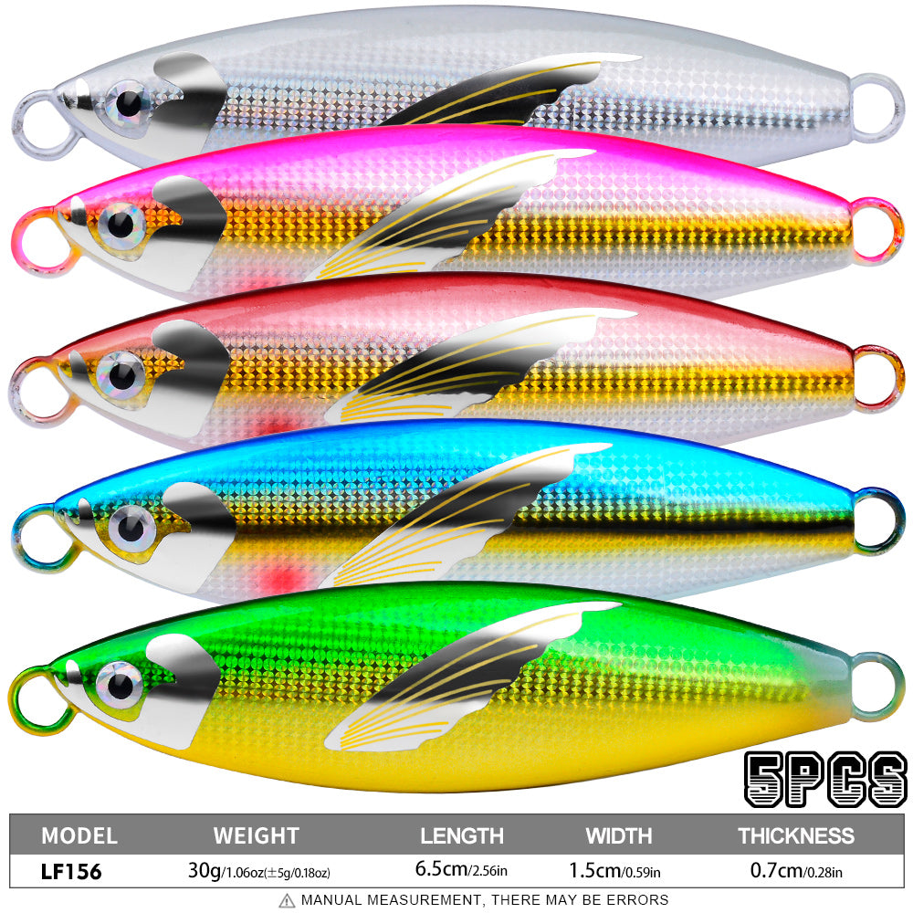 PROBEROS 6 件套 Swimbait Spinner 海钓套装 Pesca 人工鱼饵金属夹具鱼饵抛投 3D 激光摆动器派克勺形鲤鱼钩