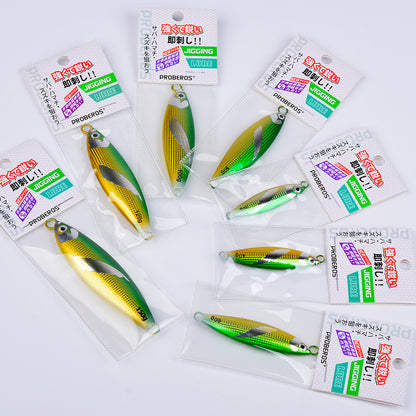 PROBEROS Lead Slow Jigging Lure 3D Bionic Fish Scale 1PCS Pack Saltwater Fishing Bait 30g-150g