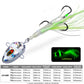 PROBEROS 5PCS Trolling Jig Lure 100g150g200g250g300g Kabura Fish Head Squid Assist Hooks Metal Jig Sinking Inchiku Trolling Fishing Lure - Proberos