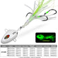 PROBEROS 5PCS Trolling Jig Lure 100g150g200g250g300g Kabura Fish Head Squid Assist Hooks Metal Jig Sinking Inchiku Trolling Fishing Lure - Proberos
