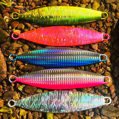PROBEROS LF161 Saltwater Slow Jigging Lure Zebra Stripe 100g-300g