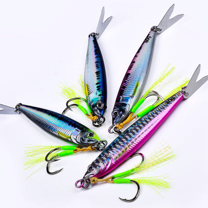 PROBEROS LF162 Saltwater Micro Jigging Lure Propeller Tail 20g-80g