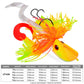 PROBEROS 5PCS Metal Jig Fishing Lure Swimbait Spinner Sea Tackle Kit Cast 3D Laser Wobbler Pike Spoon Carp Hook Pesca Artificial Bait - Proberos