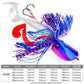 PROBEROS 5PCS Metal Jig Fishing Lure Swimbait Spinner Sea Tackle Kit Cast 3D Laser Wobbler Pike Spoon Carp Hook Pesca Artificial Bait - Proberos