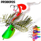 PROBEROS 5PCS Metal Jig Fishing Lure Swimbait Spinner Sea Tackle Kit Cast 3D Laser Wobbler Pike Spoon Carp Hook Pesca Artificial Bait - Proberos