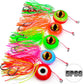 PROBEROS 5PCS Jointed Popper Lure 7.3cm-11.5g Floating Fishing Bait 2 Section Hard Wobbler Noisy Swimbait Topwater leurre Pesca - Proberos