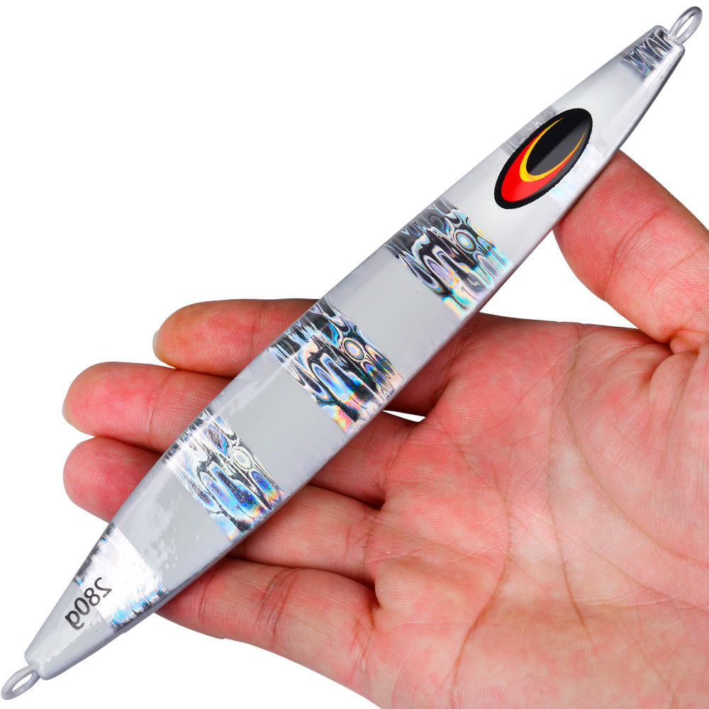 PROBEROS Lead Slow Jigging Lure 5 Colors (A-E) Glow in Dark Saltwater Big Game Fishing Bait 100g-280g (1PC Pack) Model: LF165&nbsp;