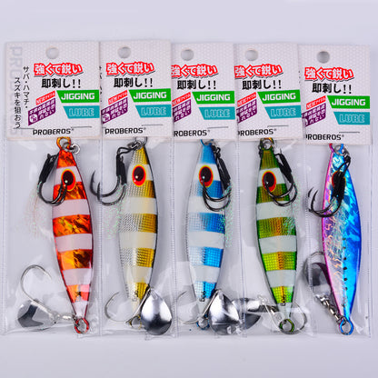 PROBEROS LF179 Micro Jigging Lure 30g-90g Saltwater Fishing Bait