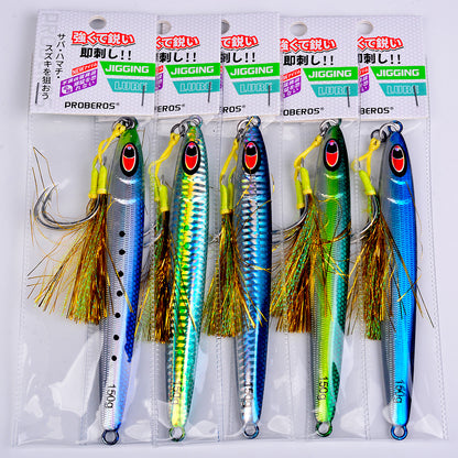 PROBEROS LF183 Fast Sinking Metal Jig Lure 30g-150g | Bait
