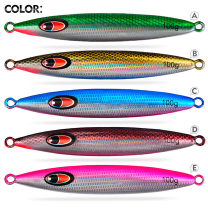 PROBEROS LF188 Saltwater Slow Pitch Jigging Lure Metal Jig 20g-100g