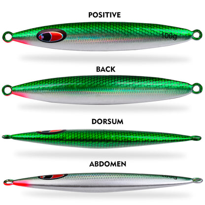 PROBEROS LF188 Saltwater Slow Pitch Jigging Lure Metal Jig 20g-100g
