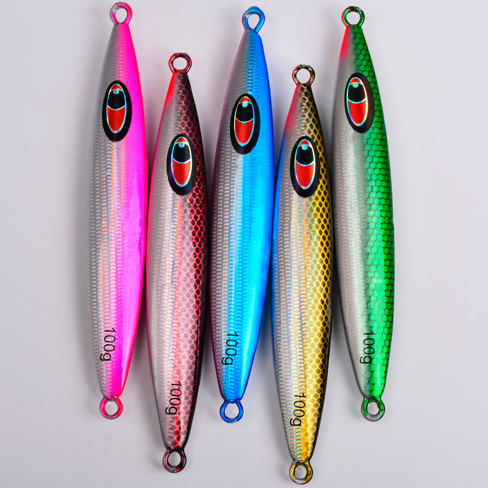PROBEROS LF188 Saltwater Slow Pitch Jigging Lure Metal Jig 20g-100g