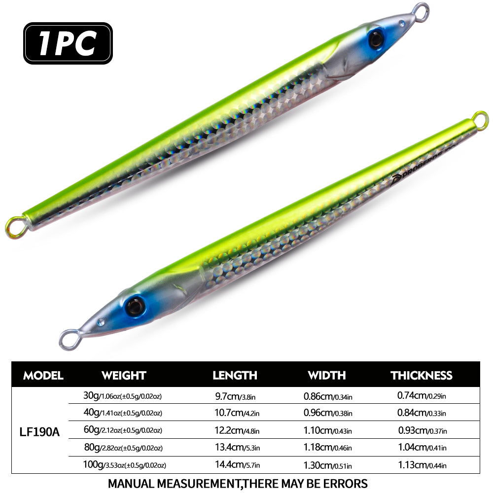 PROBEROS LF190 Saltwater Slow Pitch Jigging Lure
