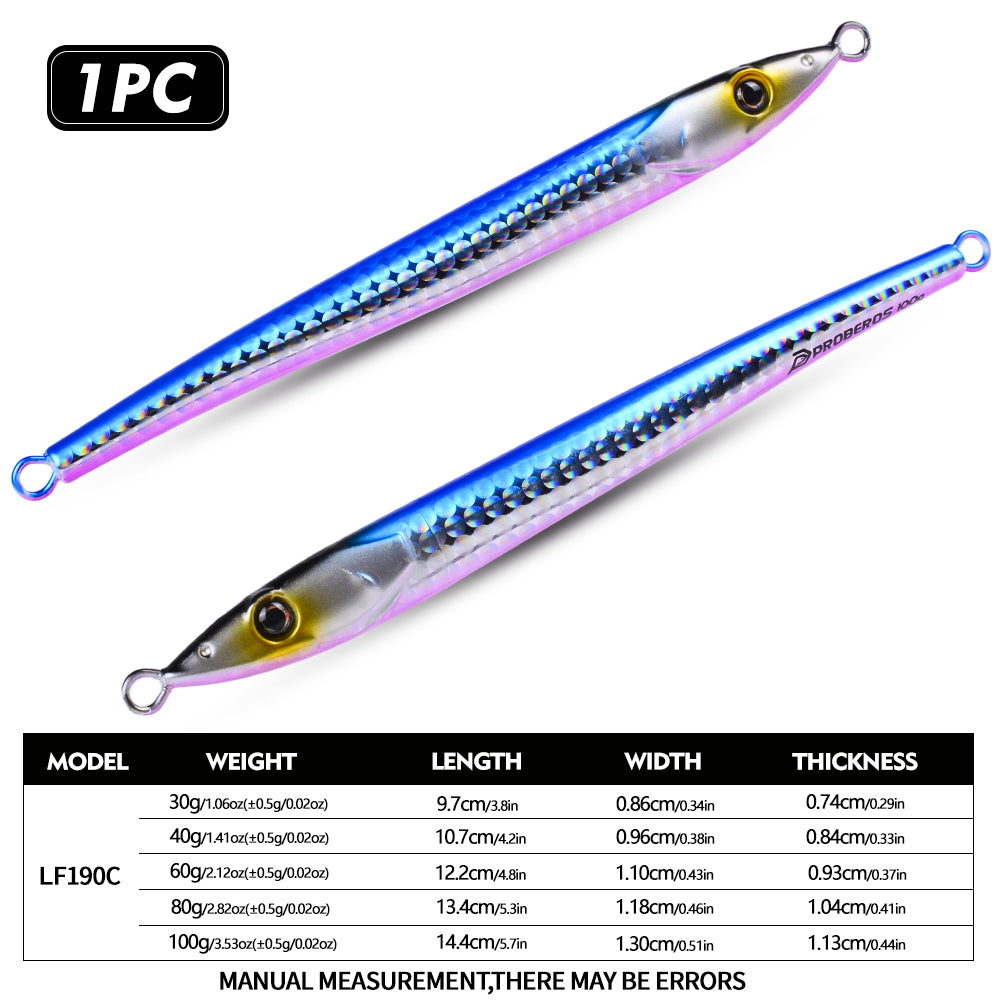 PROBEROS LF190 Saltwater Slow Pitch Jigging Lure