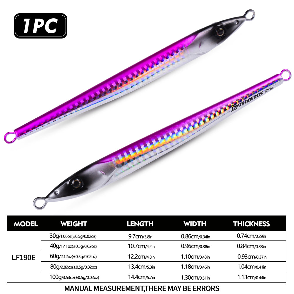 PROBEROS LF190 Saltwater Slow Pitch Jigging Lure