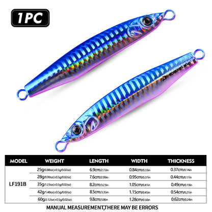 PROBEROS LF191 Saltwater Slow Jigging Lure 25g-60g