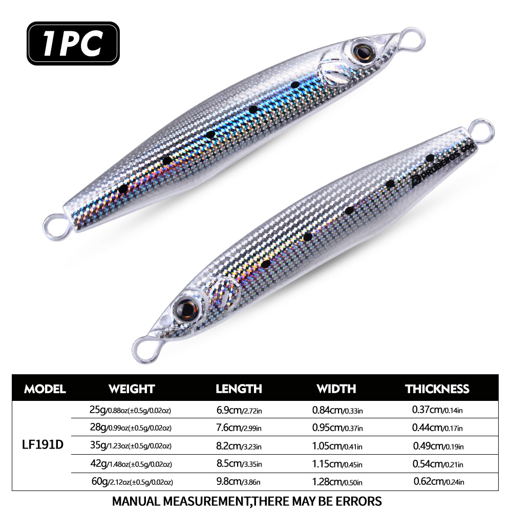 PROBEROS LF191 Saltwater Slow Jigging Lure 25g-60g
