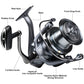 PROBEROS® 5+1BB ball bearings 18Kg/39.7LB maximum power stainless steel bearings drive system 4.8:1 rotary fishing spinning reel - Proberos