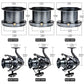 PROBEROS® 5+1BB ball bearings 18Kg/39.7LB maximum power stainless steel bearings drive system 4.8:1 rotary fishing spinning reel - Proberos