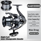 PROBEROS® 5+1BB ball bearings 18Kg/39.7LB maximum power stainless steel bearings drive system 4.8:1 rotary fishing spinning reel - Proberos