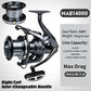 PROBEROS® 5+1BB ball bearings 18Kg/39.7LB maximum power stainless steel bearings drive system 4.8:1 rotary fishing spinning reel - Proberos